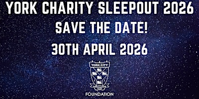 York Charity Sleepout 2026 | York Stadium Leisure Complex