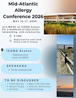 2026 MAAC (Mid-Atlantic Allergy Conference) | ICONA Avalon