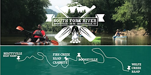 South Fork 25 Mile Overnight Paddle | Beattyville Boat Ramp Pool 14 Kentucky River