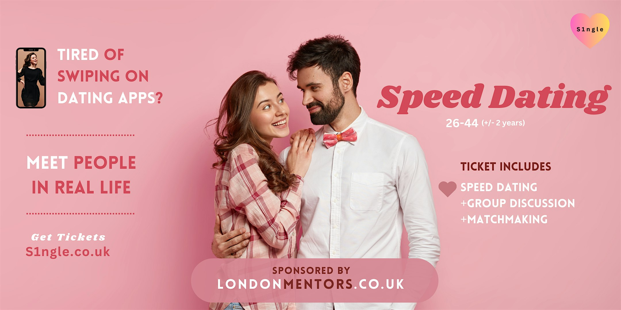 Speed Dating 26-44 (Richmond) | Slug & Lettuce - Richmond