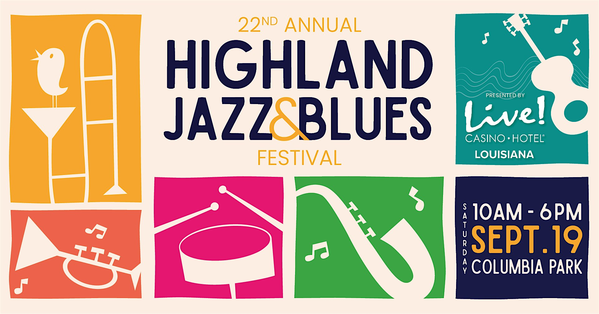 22nd Annual Highland Jazz & Blues Festival | Columbia Park