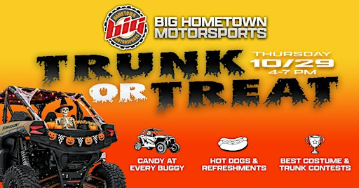 Trunk or Treat at Big Hometown Motorsports! | Big Hometown Motorsports