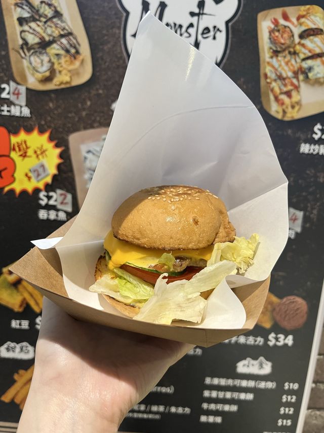 旺角掃街必食漢堡