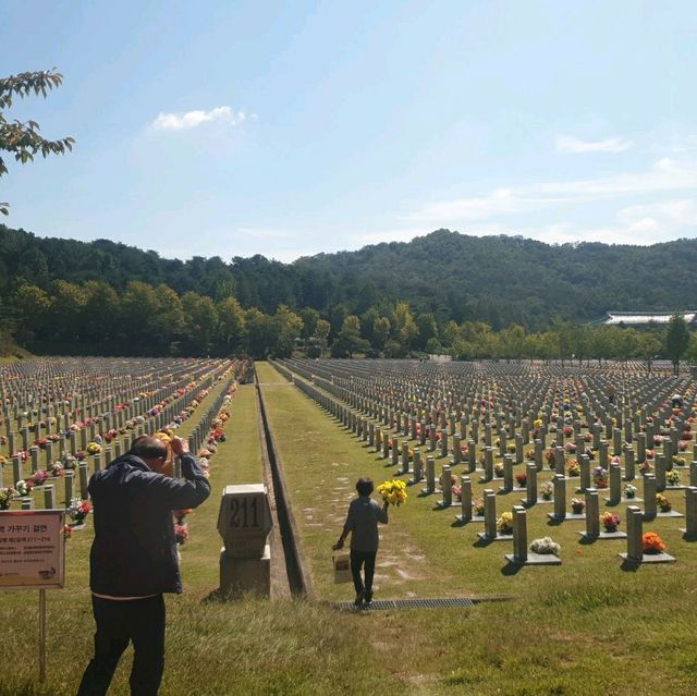 A Visit to Daejon National Cemetery Korea