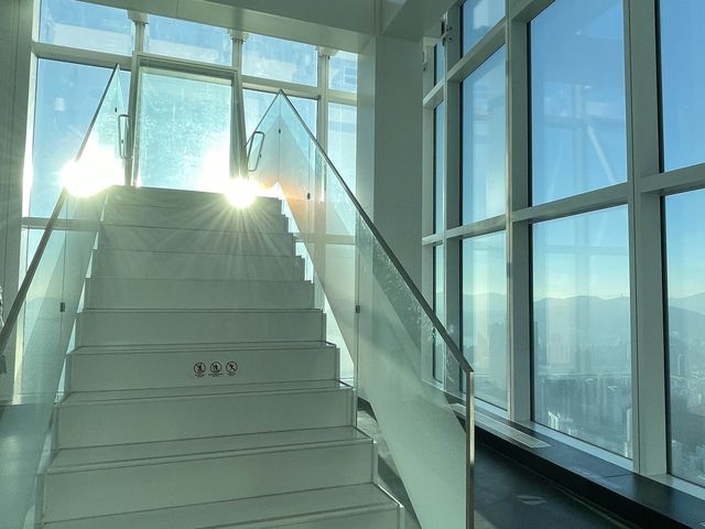 부산 해운대 바다뷰를 100층에서 볼수 있는 엑스더스카이💙