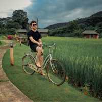 หลองข้าวสะเมิง บ้านพักบรรยากาศดี ในอ้อมกอดขุนเขา