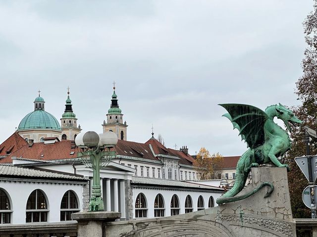 斯洛維尼亞🇸🇮景點-龍橋