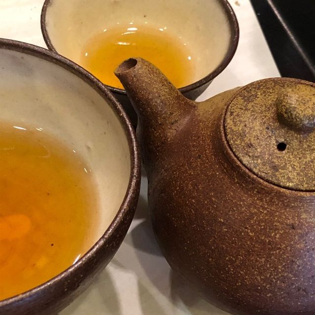따뜻한 차를 마실 수 있는 제주 오설록 티 뮤지엄