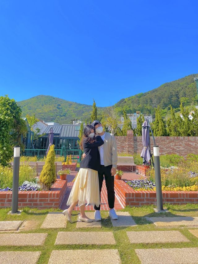 뷰 좋은 외도보타니아 근처 카페, 거제도 외도 널서리