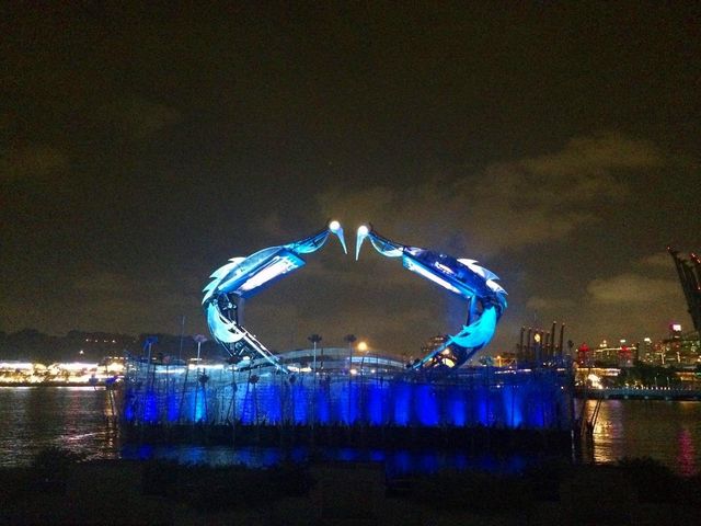 聖淘沙夜間燈光秀