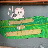 Street Art เบตง มีแมวเต็มไปหมดเลย