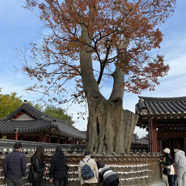 Famous Haenggung Palace in Suwon