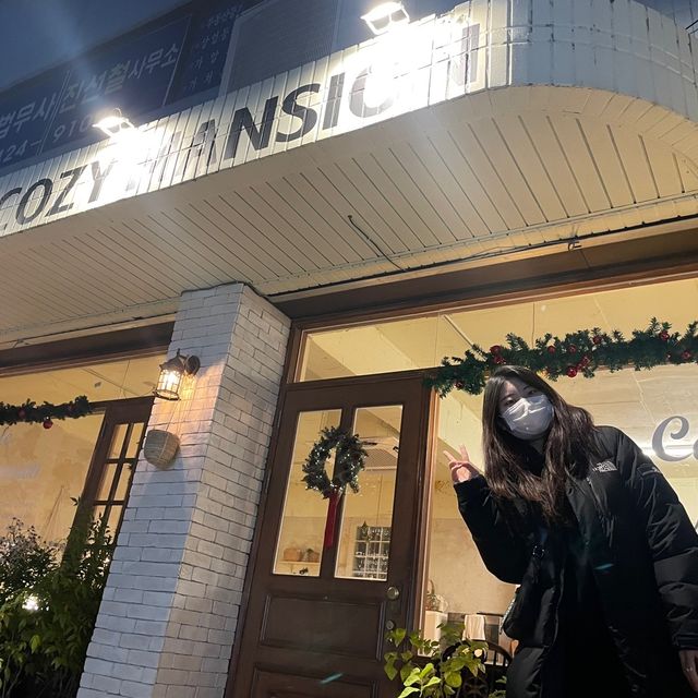 크리스마스가 기대되는 실내데이트