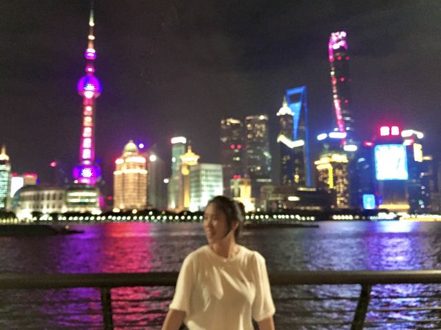 상하이 야경명소 와이탄에서 야경 즐기기