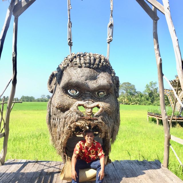 สำเภาไทย คาเฟ่ในทุ่งนา พัทลุง
