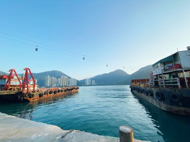 機場維修區無敵日落景