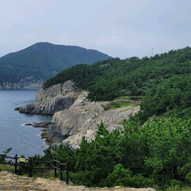 통영 욕지도의 구름다리 