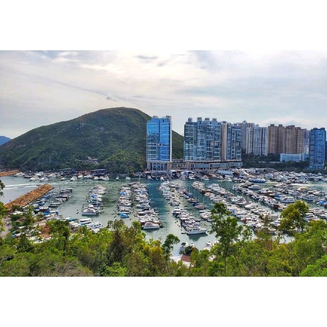 俯瞰海洋公園。南朗山