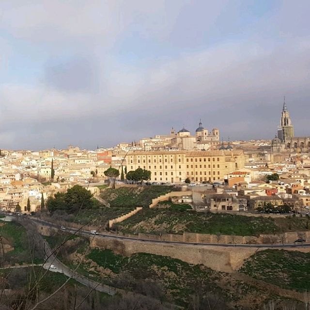 Toledo old Town with Tajo River - Spain