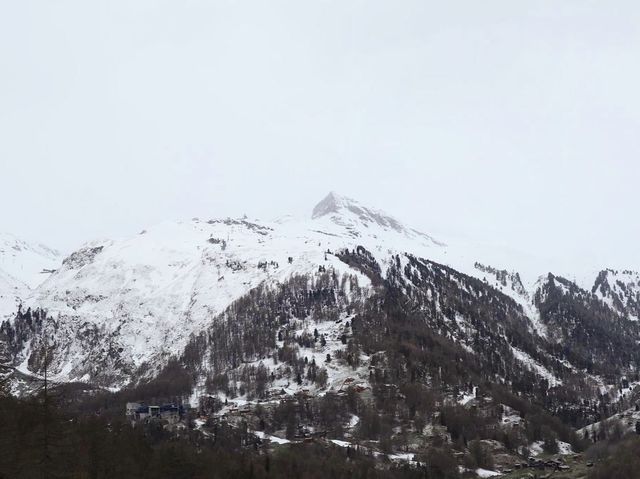重現三角朱古力上的雪山