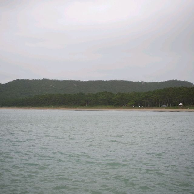 비가 와도 낭만적인 관매도 해수욕장