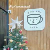 Sun​ Sun​ Cafe​@ลำนารายณ์​ ลพบุรี