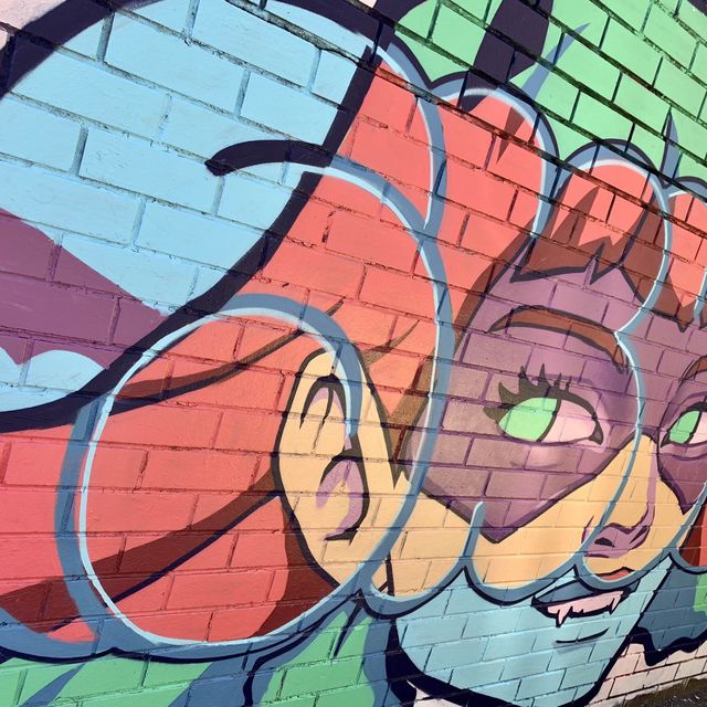 Fitzroy. A haven for street art lovers