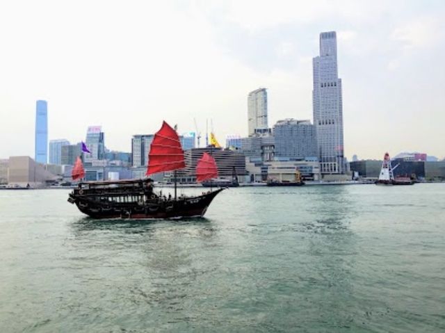 Victoria Harbour in Hong Kong