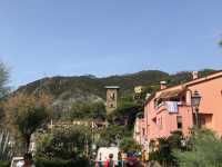 Walking and eating special meal in Monterosso