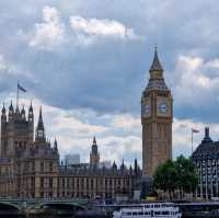 Big Ben, Palace of Westminster and London Eye