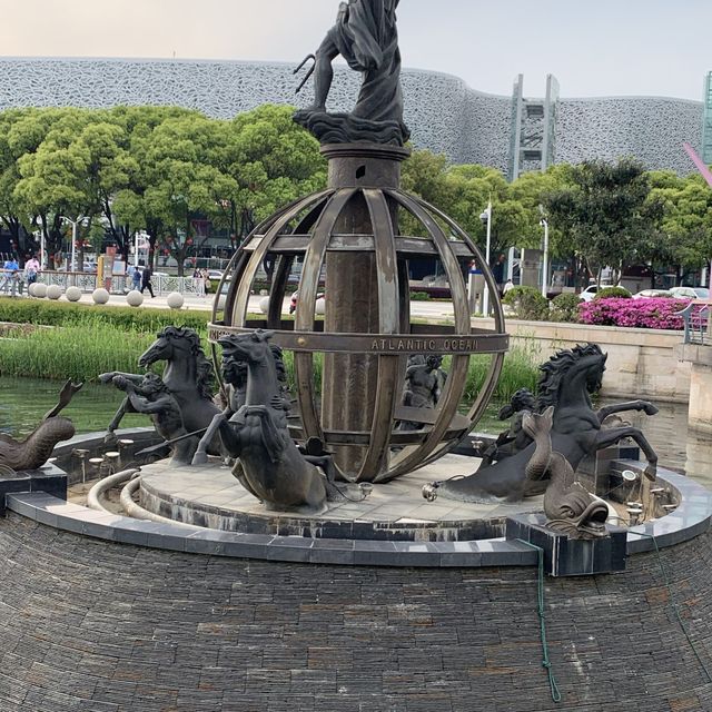 jinji lake in Suzhou city 