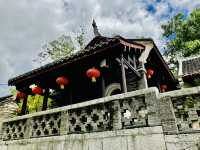 A glimpse of Wenchang Pavilion, Huaxi.