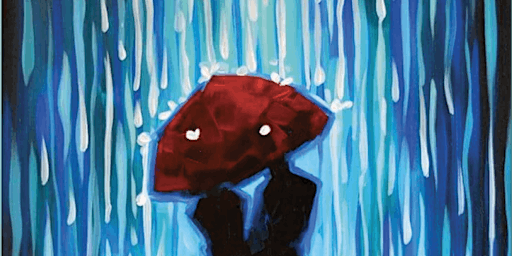 A Walk in the Rain Paint and Sip in Northside Cincinnati | Northside Print Shop