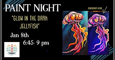 Glow in the Dark Jellyfish Paint Night | Stormhouse Brewing