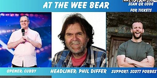 Friday Night Laughs at The Lochside with Phil Differ and Cubby | Wee Bear Cafe