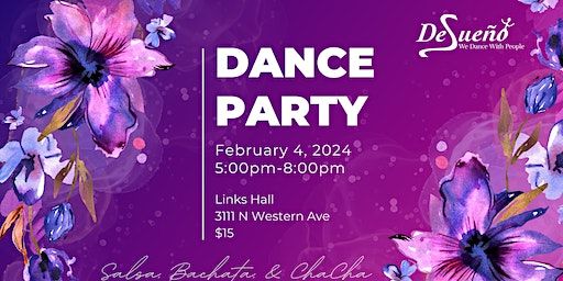 Desueño Dance Party - Salsa, Bachata, ChaChaCha | Links Hall