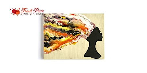 In-Studio - International Women's Day Empowered Portrait Paint Pouring | Fresh Paint Studio + Cafe Toronto