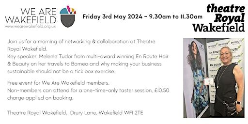 WAW First Friday Networking 3rd May - Theatre Royal Wakefield | Theatre Royal Wakefield