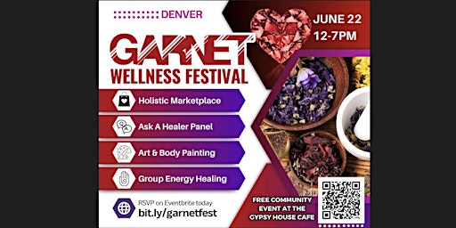 Garnet Gathering : Holistic Wellness Festival | Gypsy House Cafe