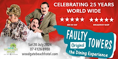 FAULTY TOWERS - The Original Dining Experience | Woodgate Beach Hotel