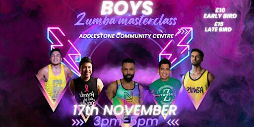 BOYS ZUMBA MASTERCLASS | Addlestone Community Centre