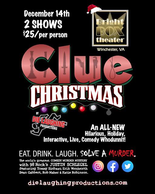 "Clue Christmas" - A Murder Mystery Comedy Show // 10PM SHOW | Bright Box Theater