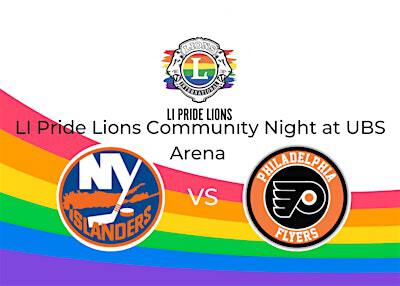 LI Pride Lions Presents the NY Islanders Pride Night | UBS Arena