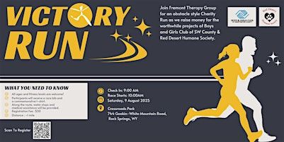 Fremont Therapy Victory Run | Crossroads West Park