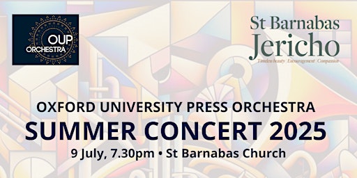 OUP Orchestra Summer Concert 2025 | St. Barnabas Church, Jericho