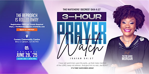 The Watchers' Decree | Carson Event Center