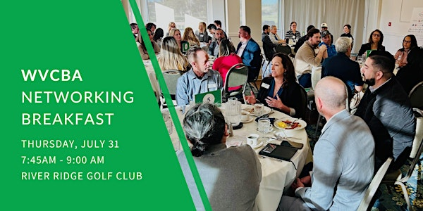 WVCBA Networking Breakfast | River Ridge Golf Club