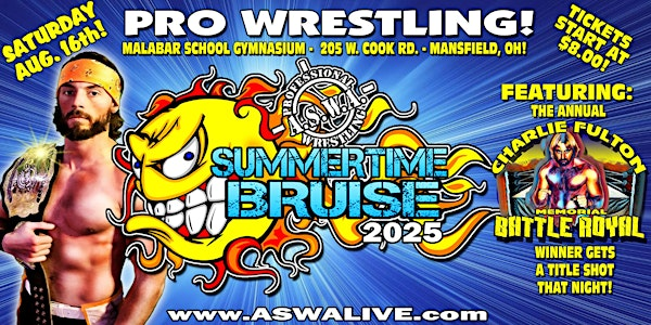 Live Pro Wrestling: ASWA Summertime Bruise 2025! | MALABAR SCHOOL GYMNASIUM