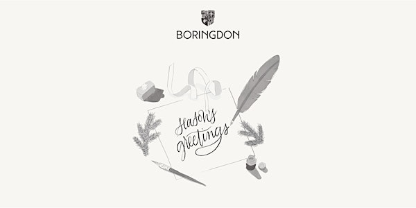 Christmas Calligraphy | Boringdon Hall Hotel and Spa