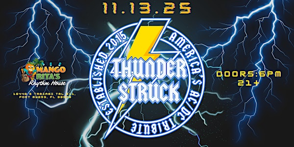 THUNDERSTUCK - AMERICA'S AC/DC TRIBUTE BAND | Mango Rita’s Rhythm House